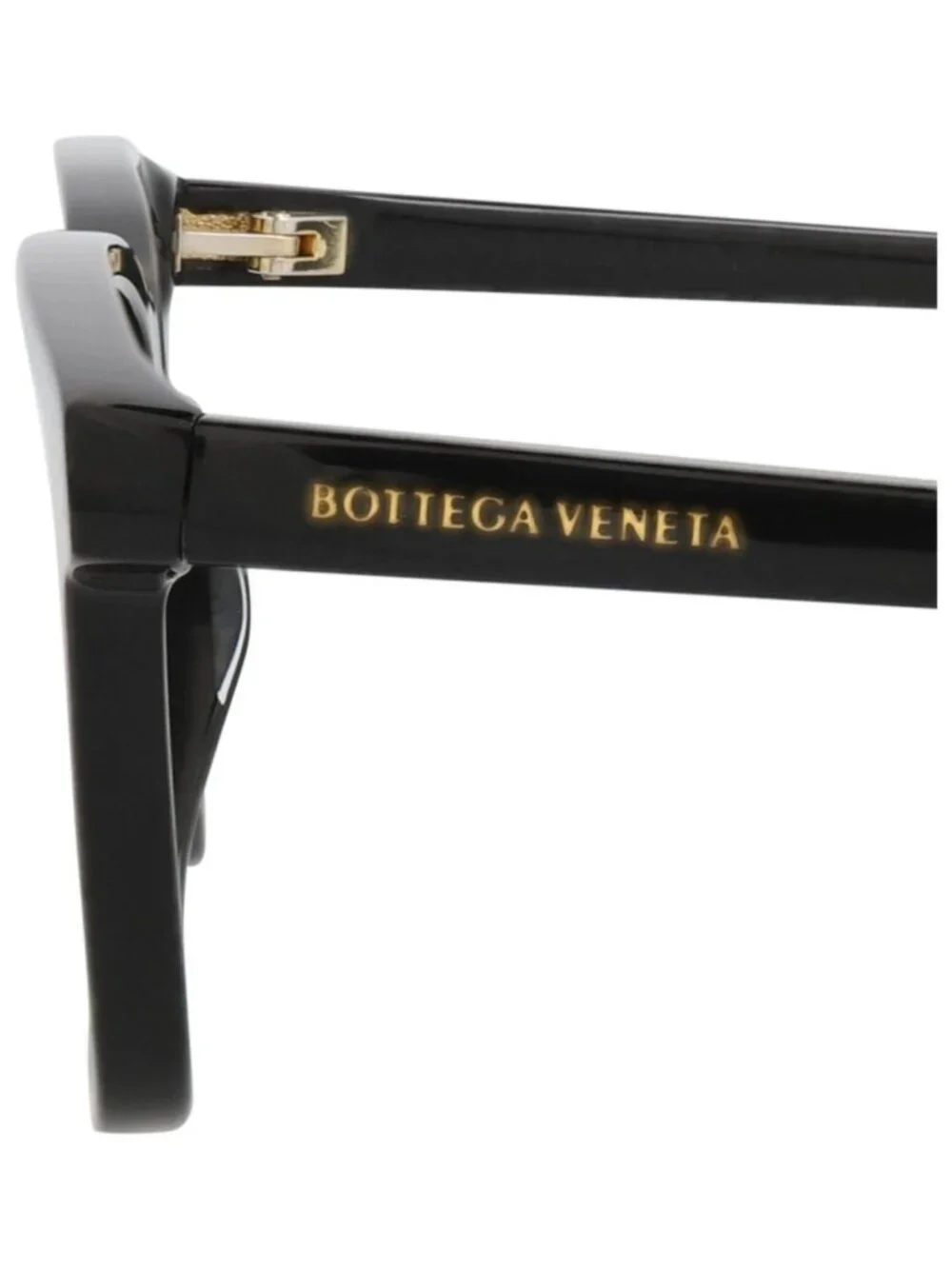New Bottega Veneta Women's Eyeglasses Square Rectangle Acetate Frame Mens Black